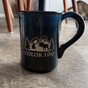 Colorado Navy Ceramic Mug